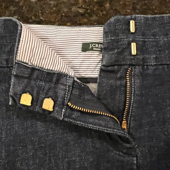 J. Crew Stretch Denim Skirt - Picture 5 of 15